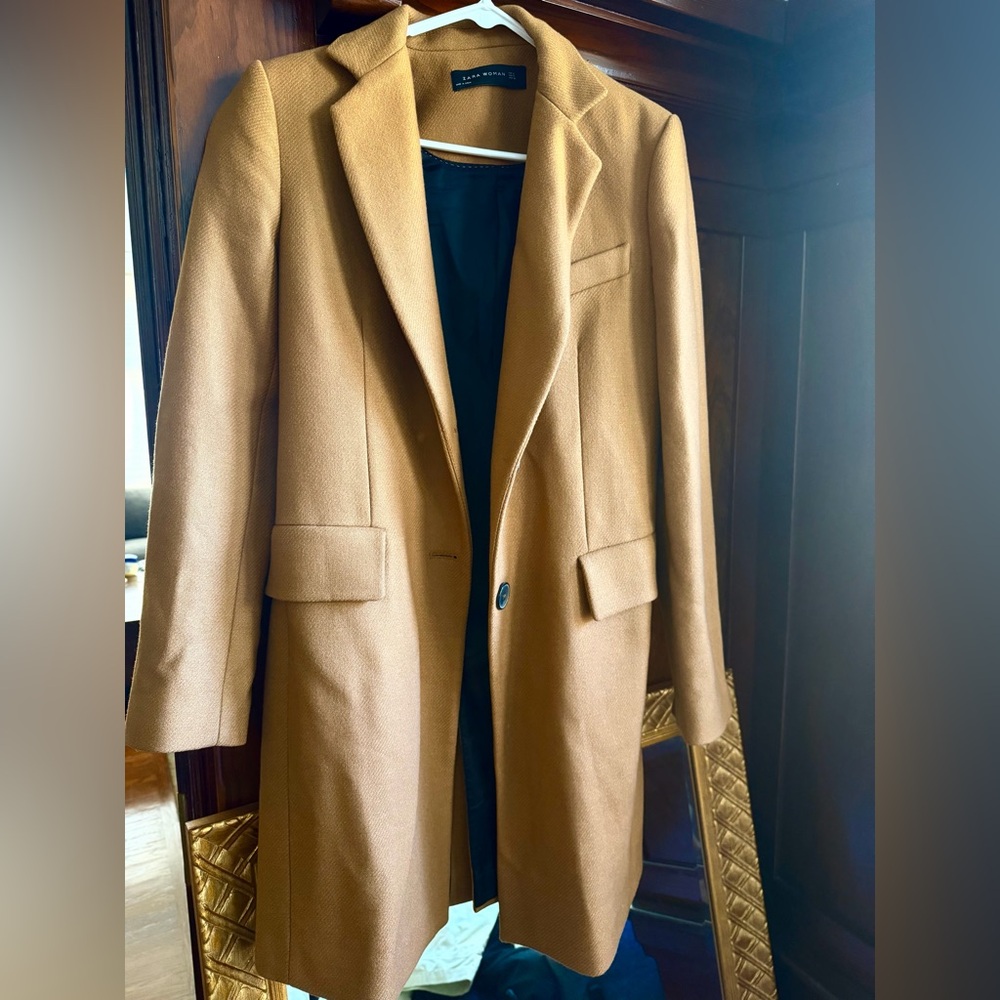 Zara Camel Trench Coat